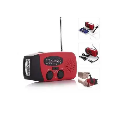 StormSafe Emergency Phone Charger with Flashlight and Weather Radio +