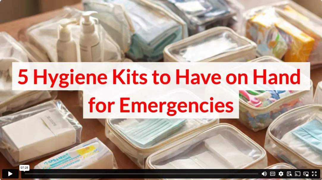 5 Hygiene Kits to Have on Hand for Emergencies