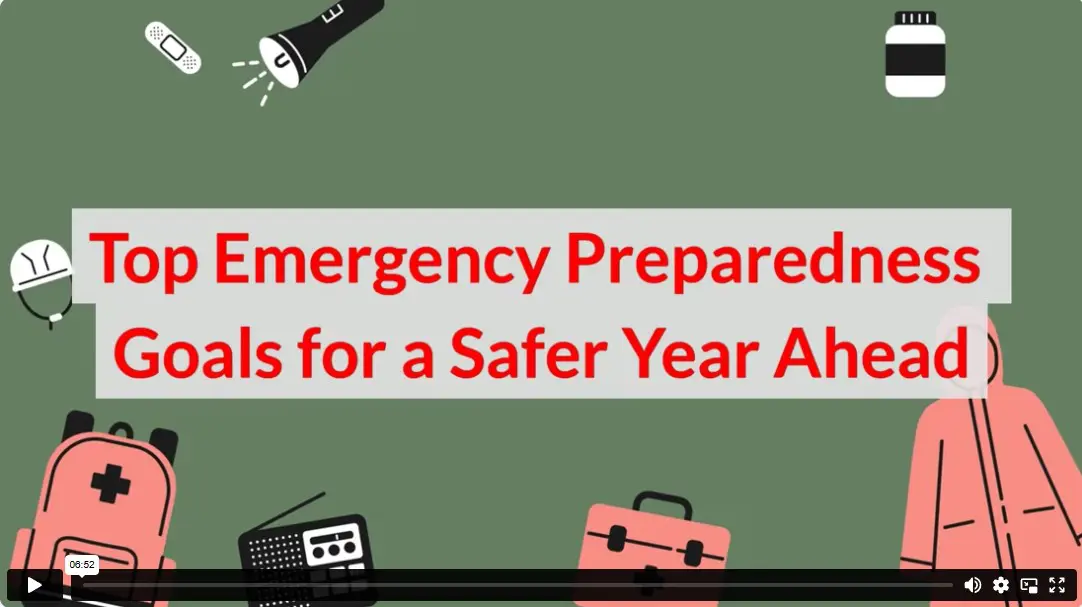 Top Emergency Preparedness Goals for a Safer Year Ahead