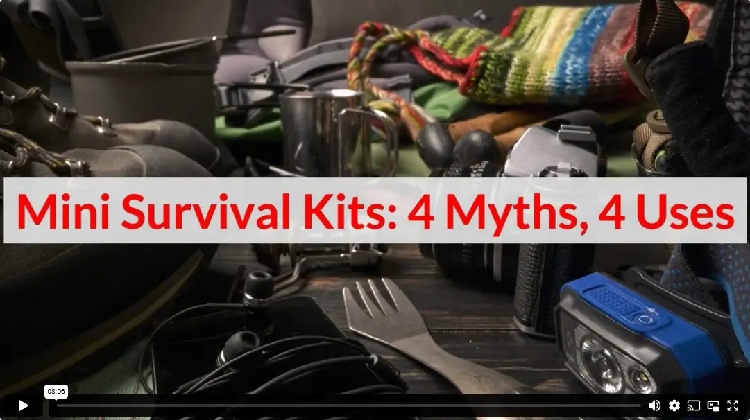 Mini Survival Kits: 4 Myths, 4 Uses