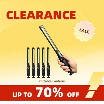 Clearance_COB Portable LED Work Lights Cordless Magnetic LED Work Lamp