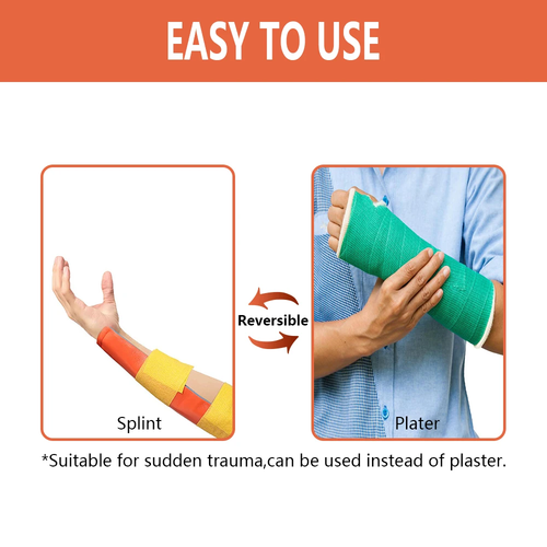 CARBOU First Aid Universal Aluminum Splint Roll Medical Survival