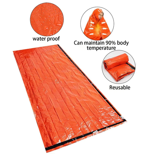 Portable Waterproof Emergency Survival Sleeping Bag Outdoor Edc