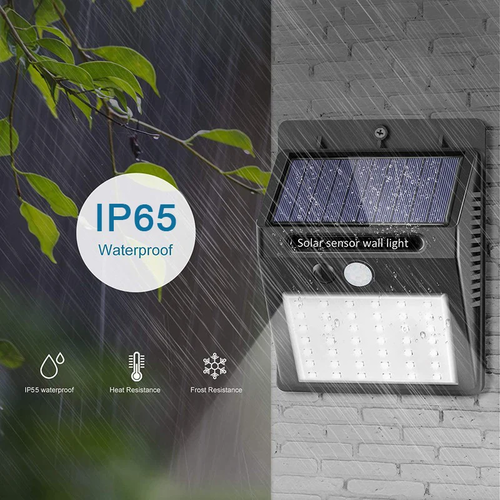 30 LED Solar Light PIR Motion Sensor Wall Light Outdoor Solar Lamp